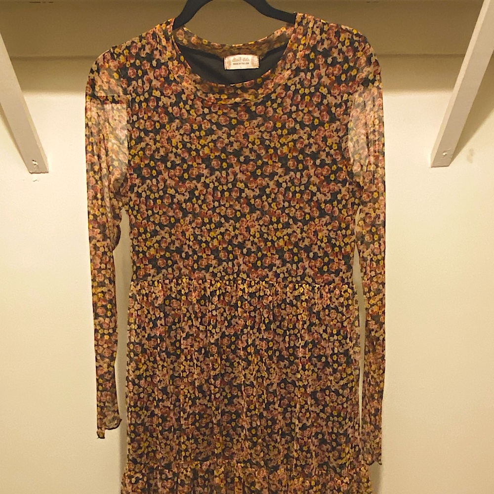 Altar’d State Mesh Floral Dress